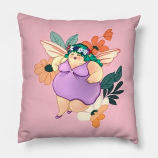 Real Fairies Have Curves Pillow