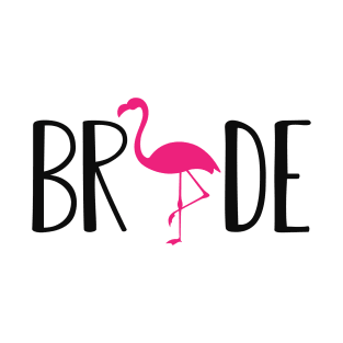 Bride - Flamingo Theme T-Shirt