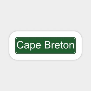 CAPE BRETON SIGN Magnet