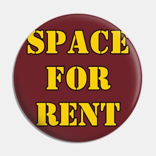 Space For Rent Pin