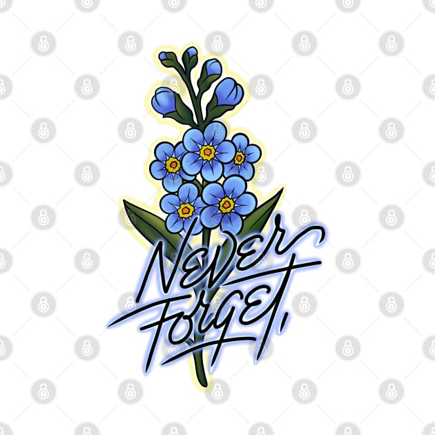 Forget me not by Inkoholic