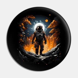 Space Explorer - Sci-fi Pin