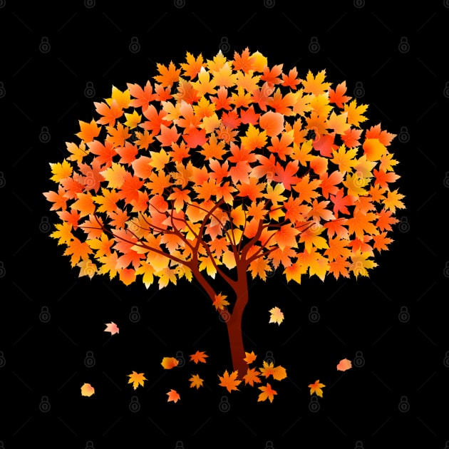 Autumn Tree by holidaystore