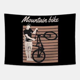 MOUNTAIN BIKE, GIFT FOR WHO LOVES BICYCLES Tapestry
