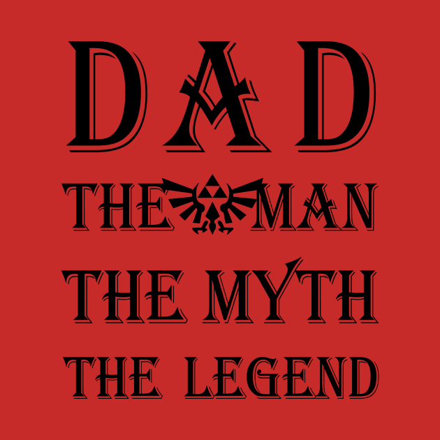 Dad - The Legend by Toni Tees