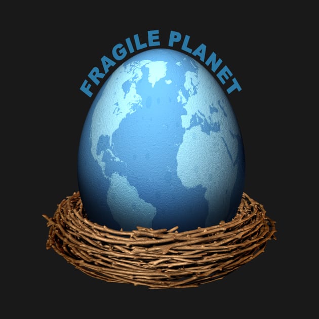 Fragile Planet Egg by lightidea