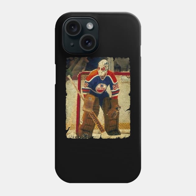 Dave Dryden, 1975 in Edmonton Oilers Phone Case by Momogi Project