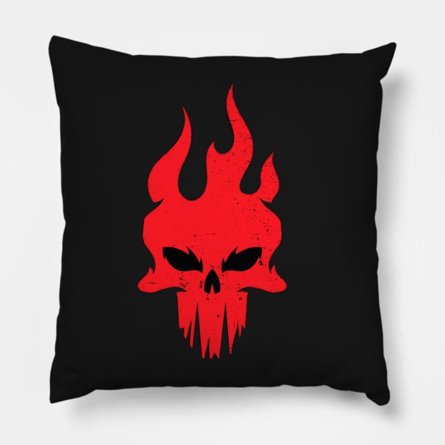 Skull Pillow by daghlashassan