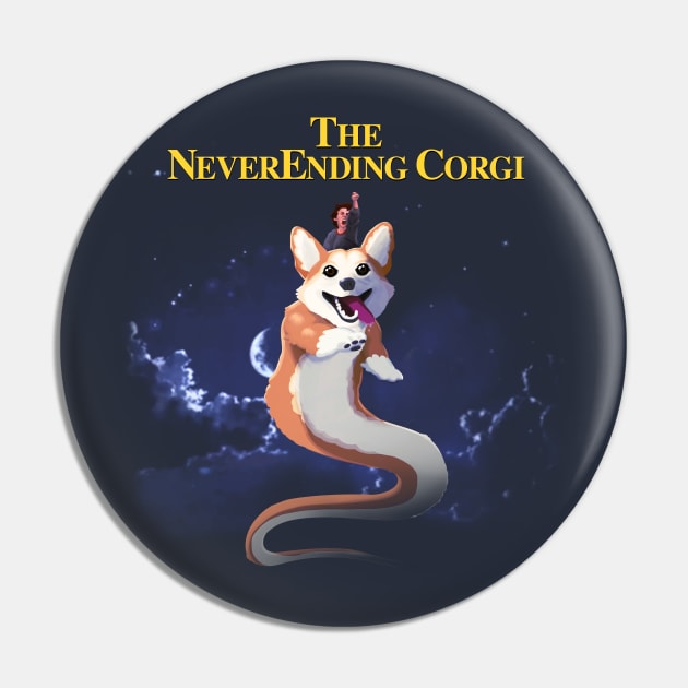 The NeverEnding Corgi Pin by RelwotWerdna