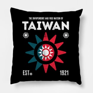 Taiwan Flag Pillow