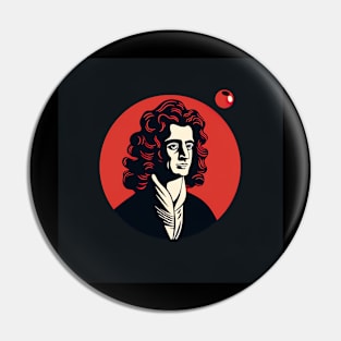 Isaac Newton Pin