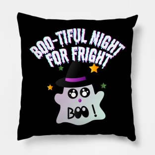 Boo-tiful Night For Fright - halloween couple Pillow