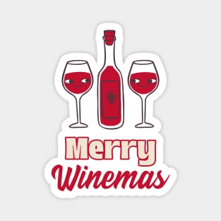 Merry winemas Magnet