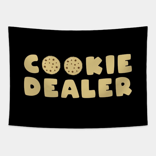 Cookie Dealer - Funny Tapestry by DesignWood Atelier