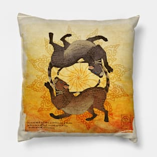 Sun Spiral Pillow