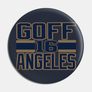 Los Angeles LYFE Goff Angeles Pin