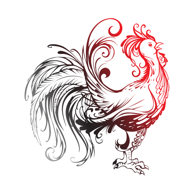 Red Rooster by Blackmoon9