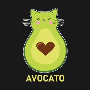 Avocato Funny Avocado Cat T-Shirt