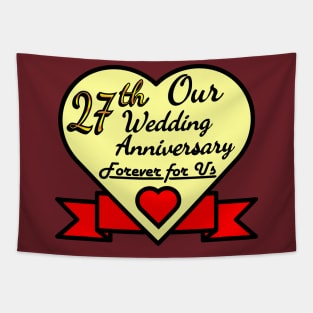 Our 27th Wedding anniversary Tapestry