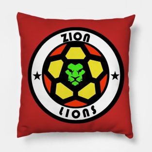 FC Zion Lions Logo Pillow