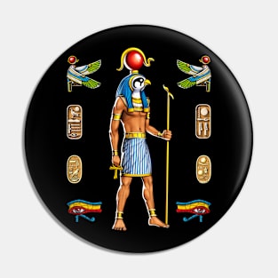 Egyptian God Horus Pin