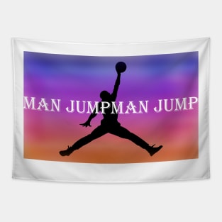 Sunset Jumpman Tapestry