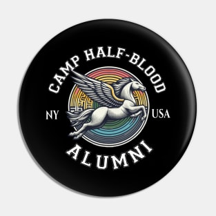 camp half blood - percy jackson - colored Pin