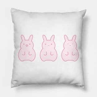 Cute Bunnies Pillow