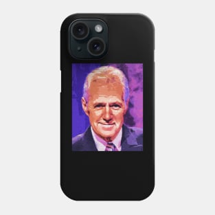 Alex Trebek Painting Phone Case