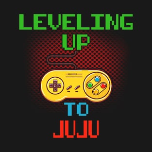 Promoted To JUJU T-Shirt Unlocked Gamer Leveling Up T-Shirt