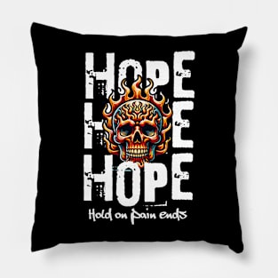 Hoping skull Pillow