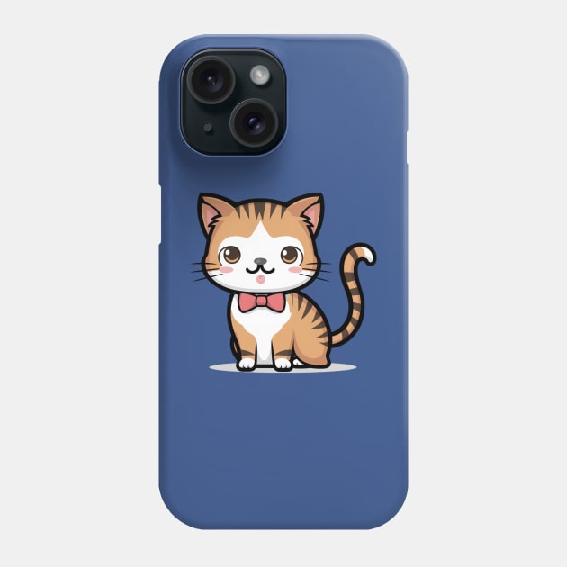 Cute little Cat Phone Case by Hamxxa