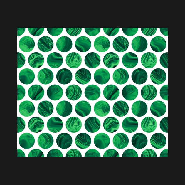 Malachite dots by krinichnaya