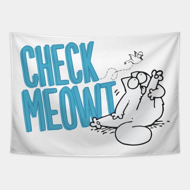 Simon's Cat Tapestry by ProjectDogStudio