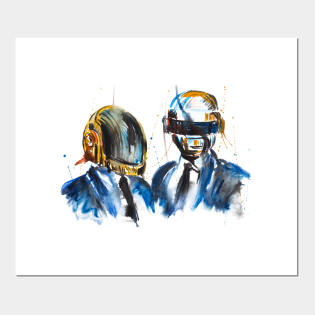 Get Lucky Daftpunk Daft Punk Posters And Art Prints Teepublic