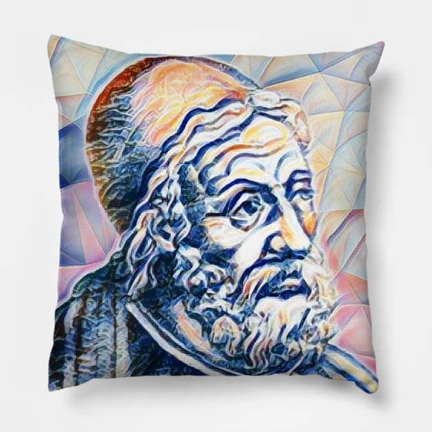 Al Tabari Portrait | Al Tabari Artwork 12 Pillow by JustLit