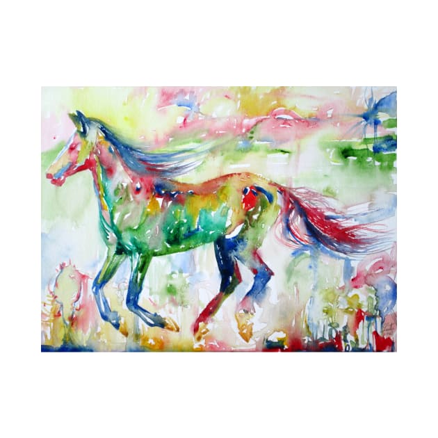 WATERCOLOR HORSE .2 by lautir