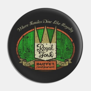 Royal Fork Buffet 1967 Pin