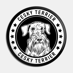 Cesky Terrier Fan Gift Pin