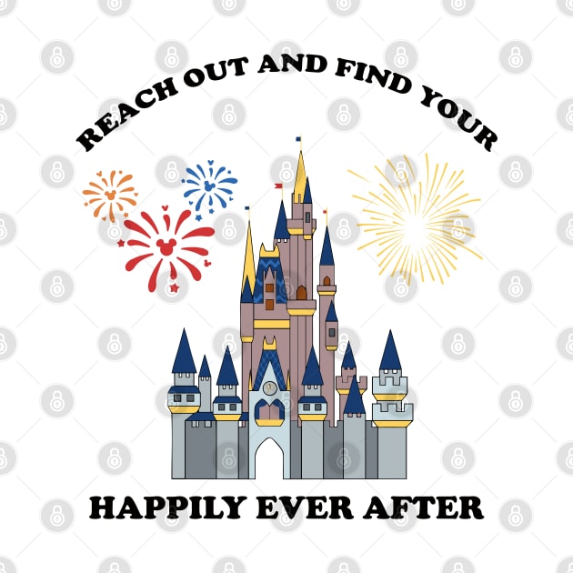 Reach Out and Find Your Happily Ever After Fireworks Nighttime Spectacular Magic Castle Show by TheTreasureStash