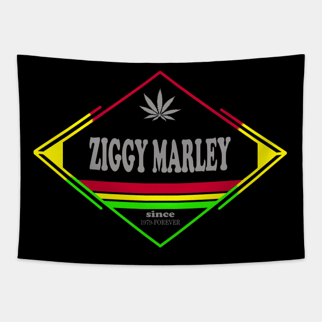 Ziggy Marley Tapestry by statham_elena