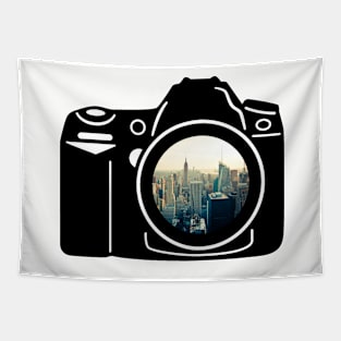 City Camera Tapestry