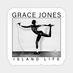 Grace Jones Island Life Magnet