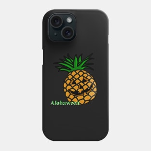 hawaii halloween pineapple alohaween Phone Case