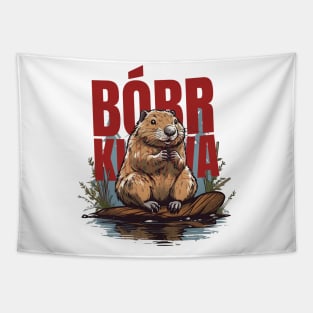 Bóbr Ku*&a - Beaver, Biber, Boberek Tapestry