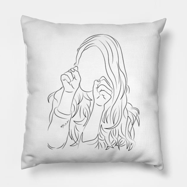 High Kick 3 Pillow by ayshatazin