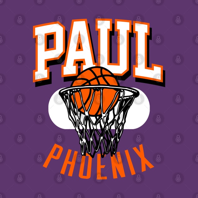 Paul Phoenix Retro Basketball by funandgames