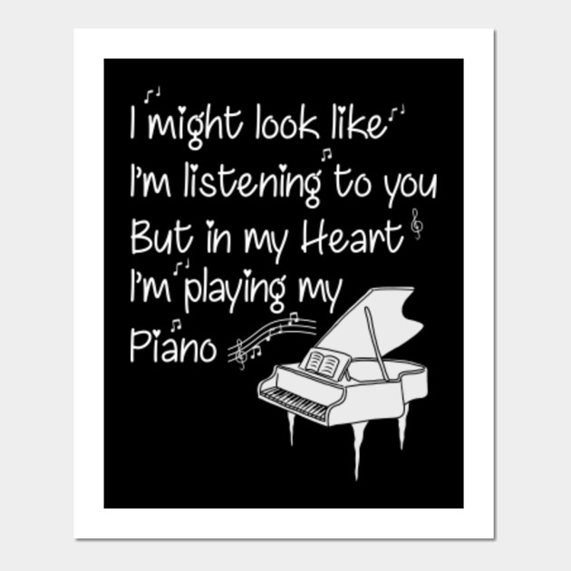 Piano Pianist Instrument Teacher Gift