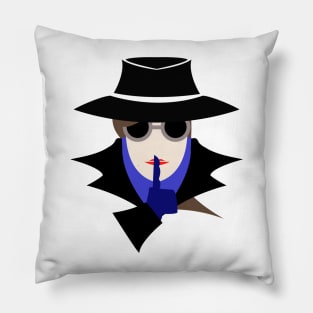 Lady Black shush (cauc): A Cybersecurity Design Pillow