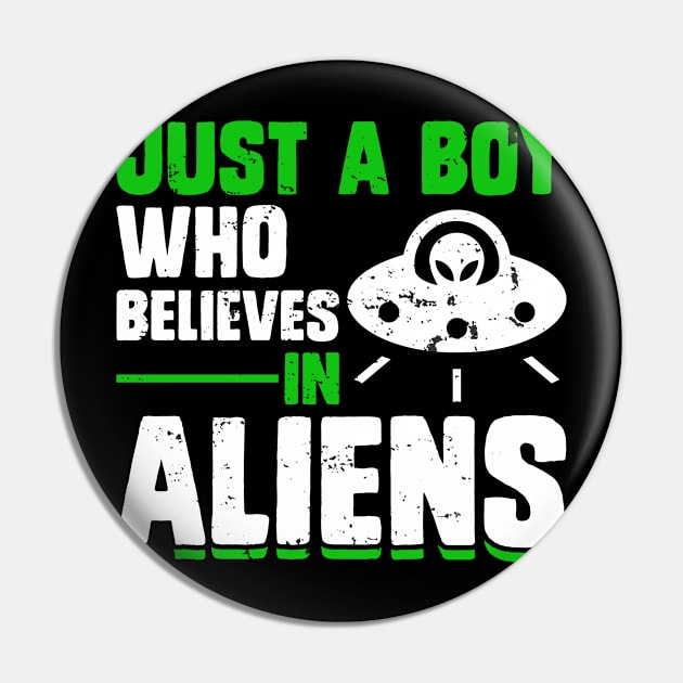 Just a boy how believes in Alien Pin by Sabahmd